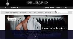 Desktop Screenshot of belisariocamicie.com